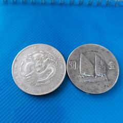 中国銀貨の画像
