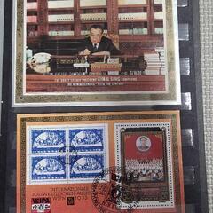 激レア 北朝鮮 切手アルバム保存の画像
