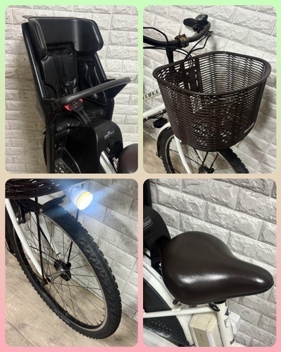 🌸ブリヂストン 電動自転車 HYDEE.B新基準 子供のせ大容量8.7Ah