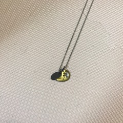 シルバーネックレス ペンダント付き