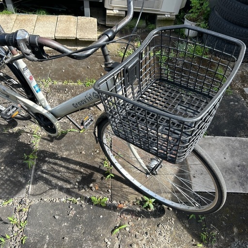 自転車27インチ5段変速ままチャリ