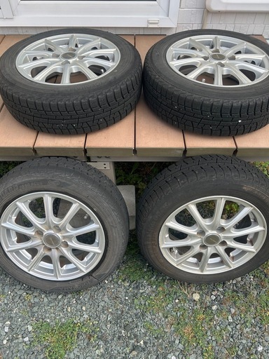 【商談中】ヨコハマタイヤ　アイスガード　165/65R14 アルミ付き　16年製