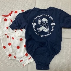 ベビー服　ボディスーツの画像