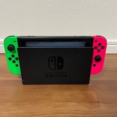 任天堂 Switch 本体 ネオングリーン.ネオンピンク