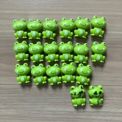 カエル天秤　知育玩具の画像