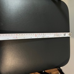 折りたたみ椅子 チェア ブラック キレイの画像