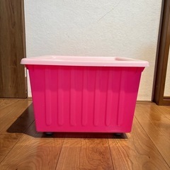 IKEA VESSLA 収納ケース蓋付き