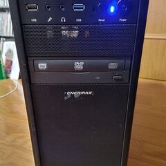 自作 デスクトップパソコン【美品】グラボ付 マウス、キーボード付属の画像