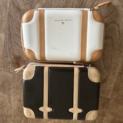 美品 コスメポーチ グローブトロッター GLOBE-TROTTER