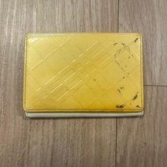 バーバリー　名刺入れの画像