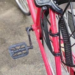  直ぐに乗って帰れます。ダイヤルプッシュ式鍵　27インチ自転車の画像