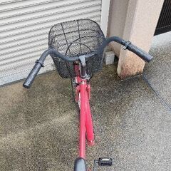  直ぐに乗って帰れます。ダイヤルプッシュ式鍵　27インチ自転車の画像