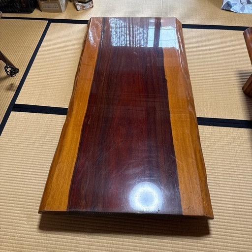 天然一枚板座卓