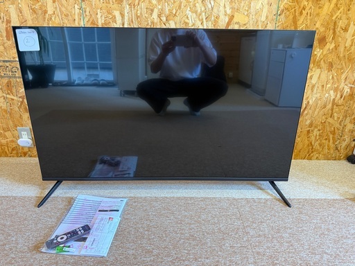 2025年製　②５０Ｖ型　４Ｋ対応チューナーレススマートテレビ　ＧＨ－ＧＴＶＭ５０ＡＧーＢＫ