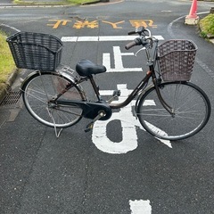 電動自転車【バッテリー、バッテリー充電器、鍵2つ付き】