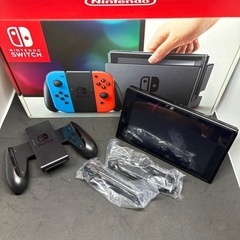 【完動品】任天堂Switch本体のみ（2017年購入）＋ジャンク...