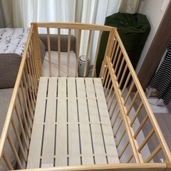 ベビーベッド　大和屋 ノモック Wオープンハイタイプの画像