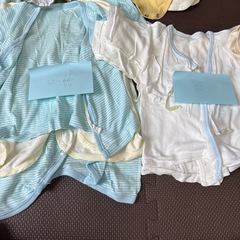 引き取り日変更予定ベビー肌着夏向けセットの画像