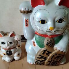 招き猫置物セット‼️
