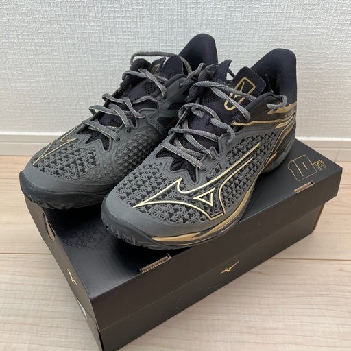 【数量限定】ミズノ ウエーブエクシード ツアー 6 OC 10th（61GB247852）［MIZUNO 男女兼用] クレー・砂入人工芝コート用 24SS