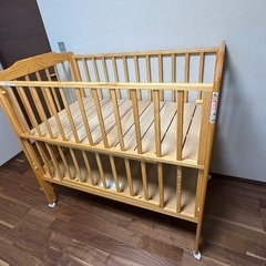 ベビーベッド　ハイタイプ　ハイシートベビーベッド　70×120c...