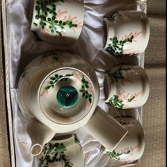 九谷焼の茶器セット(各の画像
