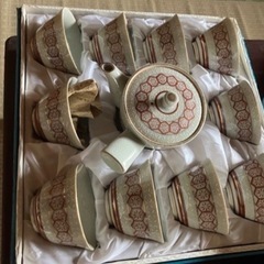 九谷焼の茶器セット(各の画像