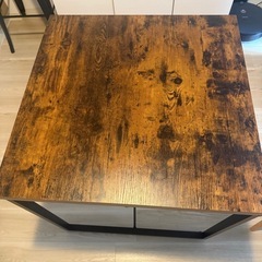 ニトリ　ダイニングテーブル アイアンウッド　【中古】