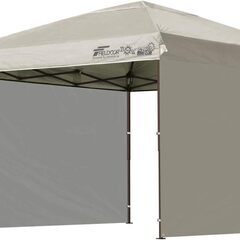 FIELDOORワンタッチタープテント G03　3m×3m　横幕...