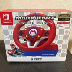 【美品】マリオカート レーシングホイール Nintendo Sw...