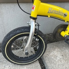 美品 Henshin Bike へんしんバイク 12インチ イエロー