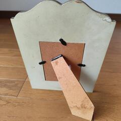 ■フォトフレーム■　薔薇手描き　アンティーク調の画像