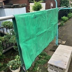 軽トラ　幌カバー　緑色の画像