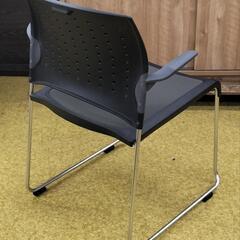 ●KOKUYO コクヨ Predo プレド 肘置き付 背パット付 ミーティングチェア CK-869N　スタッキングチェア 多目的チェアの画像