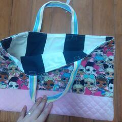 loLサプライズ柄　ハンドメイド　絵本バックの画像
