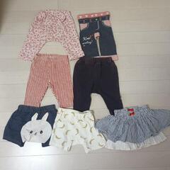まとめ売り　70&80㎝　女の子　使用感・記名有りの画像