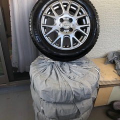 【美品・激安】アルミホイールタイヤ付き４本セット