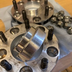 中古　協永産業 Kics ワイドトレッドスペーサー W.T.S.ハブユニットシステム ヴェルファイア AGH30W GGH25W GGH30W 他 ネジM12 x P1.5 5穴 PCD114.3 ハブ径60Φ 厚み20mmの画像
