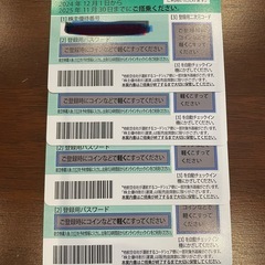 ANA株主優待　4枚　有効期限2025年11月30日まで