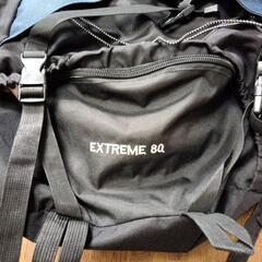 EXTREME 80L ブラック ダッフルバッグの画像