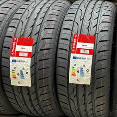 🌞235/50ZR18⭐工賃込み！新品未使用！アルファード、ヴェルファイア、レクサスLS、メルセデスベンツGLA、BMW7シリーズ、BMW X3、アウディQ3、ボルボXC70等に！THREE-A製サマータイヤ入荷しました🌞の画像