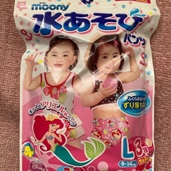 水遊びパンツ Lサイズ  9～14kg 2点セットの画像