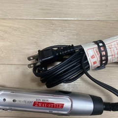 ほぼ新品　クレイツイオンアイロン2wayスタイル
の画像
