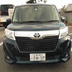  値下げ　TOYOTA 人気ルーミー 29年式 CVT 車検付き パワスラ ETC  Pスタート  ABS 走行距離7万キロ台 M900A の画像