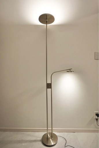 IKEA】ISJAKT イスヤクト LEDフロアアップライト/読書ランプ, 調光可能