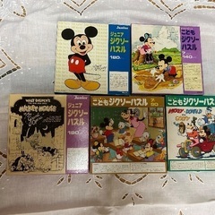 年代物　ジグソーパズル5点