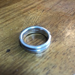 SILVER925刻印有 シルバーリング  指輪の画像