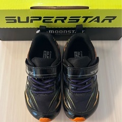 【定価半額以下】美品　moonstar  スーパースター スニーカー 15cmの画像