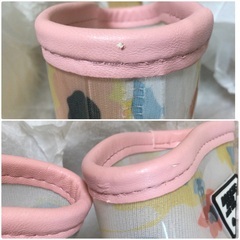新品　17cm BREEZE ブリーズ　花柄　長靴の画像