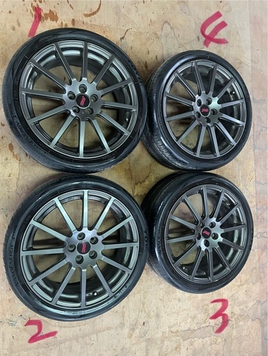 スバルSTIホイール18インチ